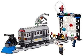【中古】レゴ (LEGO) スパイダーマン2 鉄道車両手玉からの救い上げる 4855