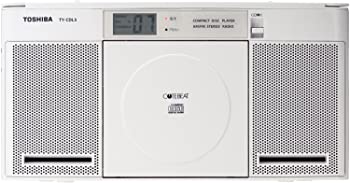 【中古】TOSHIBA CDラジオ受信機 白いこと TY-CDL5(W)
