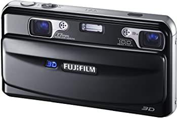 【中古】（非常に良い）FUJIFILM 3Dカメラ FinePix REAL ブラック F FX-3D W1