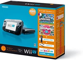 【中古】Wii U すぐに遊べるファミリープレミアムセット(クロ) 【メーカー生産終了】
