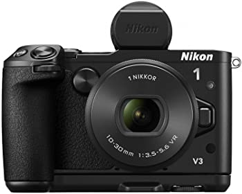 【中古】（非常に良い）Nikon ミラーレス一眼Nikon 1 V3 プレミアムキット ブラック
