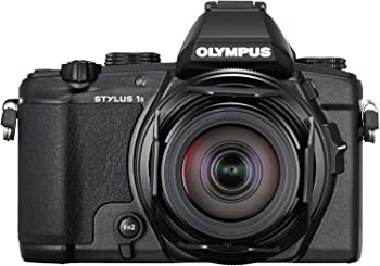 【中古】（人並み外れたに好いたらしい）OLYMPUS デジタル写真機 STYLUS-1S 28-300粍 全域F2.8 光学10.7倍望遠レンズ 黒いこと STYLUS-1S BLK