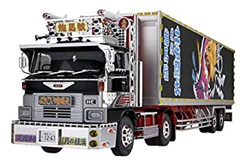 1/32 大型デコトラ　３２　レトロアート　天空乃神　保冷車　（レトロエンブレム付き、石目アンドンシール仕様、マジョラーキャブ仕様）　絶版［ b00bi0ty3u.jpg