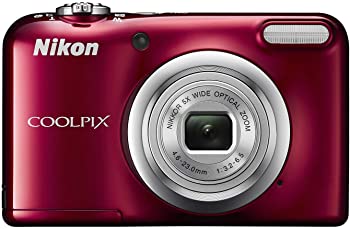 9873円 メイルオーダー Nikon デジタルカメラ Coolpix A10 レッド 光学5倍ズーム 1614万画素 乾電池タイプ A10rd