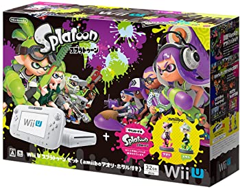 【中古】（非常に良い）Wii U スプラトゥーン セット (amiibo欠品)