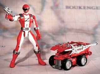 【中古】轟轟戦隊ボウケンジャー ゴーゴーダンプ&ボウケンレッドセット画像
