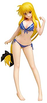 【中古】BEACH QUEENS 魔法少女リリカルなのはStrikerS フェイト・T・ハラオウン Ver.2 1/10スケール PVC製 塗装済み完成品フィギュア