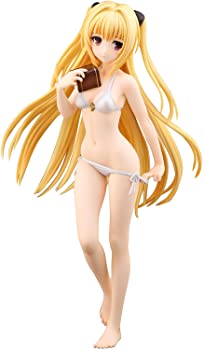 【中古】（非常に良い）To LOVEる -とらぶるー ダークネス 金色の闇 白水着ver. 1/7スケール PVC製 塗装済み完成品フィギュア