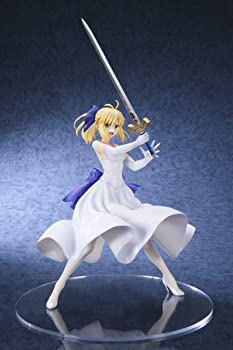 【中古】Fate/stay night [Unlimited Blade Works] セイバー 白ドレスVer. 1/8スケール PVC製 塗装済み 完成品 フィギュア｜GoodLifeStore