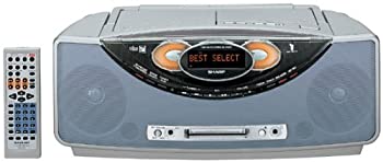 【中古】（人並み外れたに好いたらしい）SHARP 1ビット MD/CD取り合わせSD-FX200-A(青味)