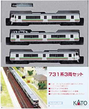 【中古】（非常に良い）KATO Nゲージ 731系 3両セット 10-498 鉄道模型 電車