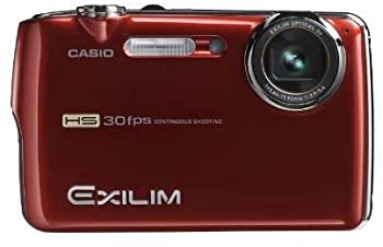 【中古】（人並み外れたに好いたらしい）CASIO デジタル写真機 HI-SPEED EXILIM EX-FS10 赤いこと EX-FS10RD