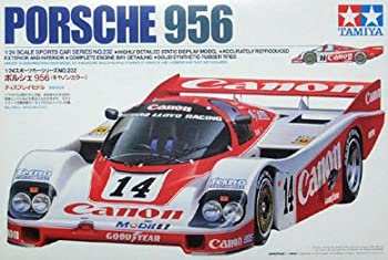 【中古】（非常に良い）タミヤ 1/24 ポルシェ956(キヤノンカラー) (１／２４ スポーツカー:24232)