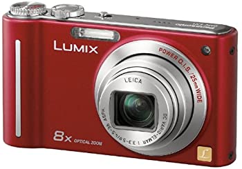 【中古】（人並み外れたに似つかわしい）パナソニック デジタル写真機 LUMIX (ルミックス) ZX1 赤いこと DMC-ZX1-R