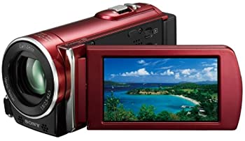【中古】（非常に良い）ソニー SONY デジタルHDビデオカメラレコーダー CX170 レッド HDR-CX170/R