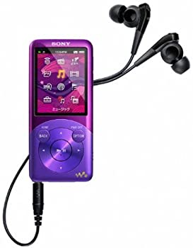 【中古】（非常に良い）SONY ウォークマン Sシリーズ [メモリータイプ] 16GB バイオレット NW-S755/V