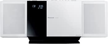 【中古】（人並み外れたに好いたらしい）Panasonic コンパクトステレオシステム 白いこと SC-HC35-W
