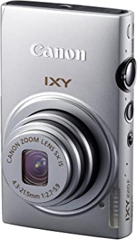 【中古】Canon デジタル写真機 IXY 220F しろがね色 光学5倍望遠レンズ 広角24粍 IXY220F(SL)