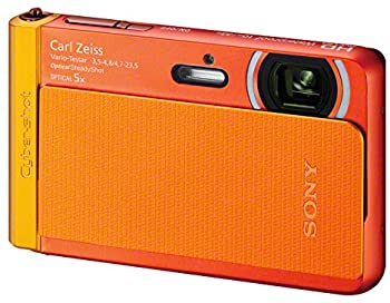 【中古】(非常に良い)SONY デジタルカメラ Cyber-shot TX30 光学5倍 オレンジ DSC-TX30-D