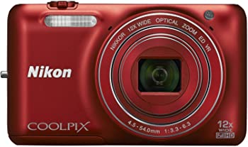 【中古】（非常に良い）Nikon クールピクス S6600RD ラズベリーレッド
