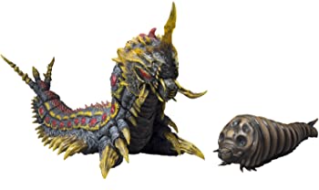 【中古】（非常に良い）S.H.モンスターアーツ モスラ（幼虫）＆バトラ（幼虫）セット （魂ウェブ商店）