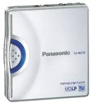 【中古】Panasonic ポータブルMDプレーヤー SJ-MJ78-S MDLP対応