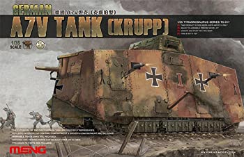 【中古】(非常に良い)モンモデル 1/35 第一次世界大戦 ドイツA7V戦車 クルップ プラモデル|GoodLifeStore