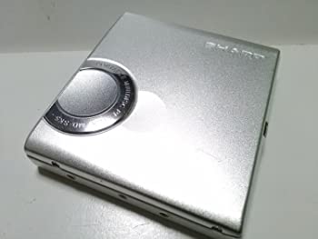 【中古】（人並み外れたに好いたらしい）SHARP せつ然たる MD-SK5-A 青味 携帯型MD電気蓄音機 MDLP相応う（MD生まれ変わり専用機/MDウォークマン）