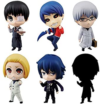 【中古】(非常に良い)東京喰種 トーキョーグール SDフィギュアスイングコレクションVol.2 ガチャ アオシマ文化教材社(シークレット付き全6種フルコンプセット)|GoodLifeStore