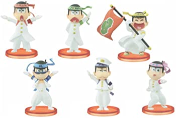 【中古】おそ松さん ワールドコレクタブルフィギュア 押忍松 白ランver. 全6種セット