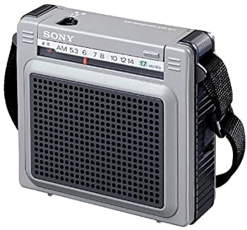 【中古】（非常に良い）SONY AMワイドカバー ポータブルラジオ ICR-S71