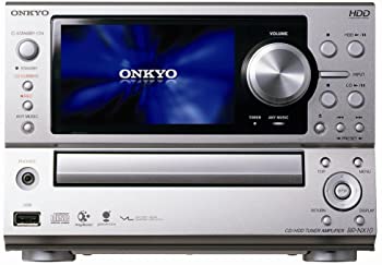 【中古】ONKYO CD/HDDチューナーアンプ BR-NX10(S) シルバー｜GoodLifeStore