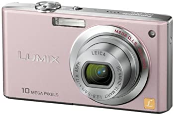 【中古】（人並み外れたに似つかわしい）パナソニック デジタル写真機 LUMIX (ルミックス) FX35 カクテルサクラ色 DMC-FX35-P