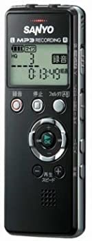 【中古】SANYO ICレコーダー「SDカードレコーダー」 (ブラック) [ICR-S003M(K)]