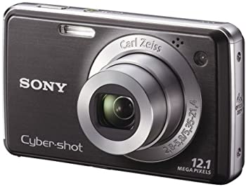 【中古】（人並み外れたに似つかわしい）ソニー SONY デジタル写真機 Cybershot W220 (1210万絵素/光学x4/デジタルx8/黒いこと) DSC-W220/B