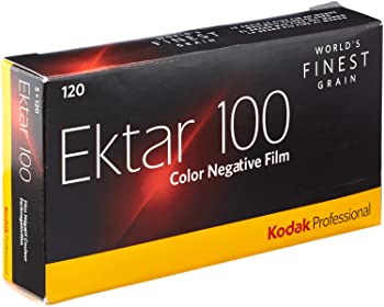 【中古】(未使用品)Kodak カラーネガティブフィルム プロフェッショナル用 エクター100 120 5本パック 8314098|GoodLifeStore