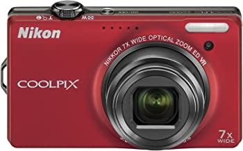【中古】（人並み外れたに似つかわしい）Nikon デジタル写真機 COOLPIX (クールピクス) S6000 閃光電球赤いこと S6000RD