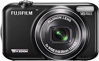 【中古】FUJIFILM デジタル写真器 FinePix JX400 黒いこと FX-JX400B TV・オーディオ・カメラ-コンパクトデジタルカメラ