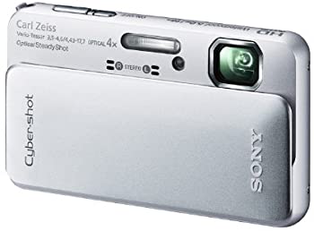 【中古】ソニー SONY デジタル写真機 Cybershot TX10 1620万絵素CMOS 光学ｘ4 しろがね色 DSC-TX10/S