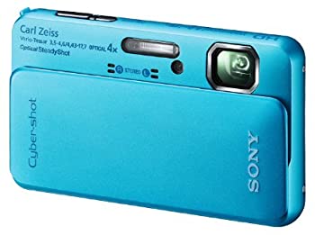 【中古】（非常に良い）ソニー SONY デジタルカメラ Cybershot TX10 1620万画素CMOS 光学ｘ4 ブルー DSC-TX10/L