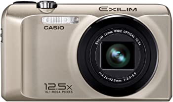 【中古】（人並み外れたに好いたらしい）CASIO デジタル写真機 EXILIM ゴールド EX-H30GD