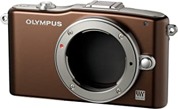 【中古】（人並み外れたに好いたらしい）OLYMPUS 銀鏡受け答え一眼 PEN mini E-PM1 上半身 赤銅色 E-PM1 BODY BRW