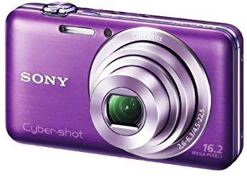 【中古】（非常に良い）ソニー SONY デジタルカメラ Cyber-shot WX30 (1620万画素CMOS/光学x5) バイオレット DSC-WX30/V｜GoodLifeStore