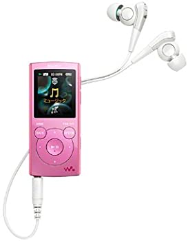 【中古】（人並み外れたに好いたらしい）SONY ウォークマン E続きもの [記憶装置印字機] 4GB さくら色 NW-E063/P