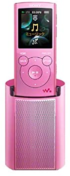 【中古】（非常に良い）SONY ウォークマン Eシリーズ 2GB スピーカー付 ピンク NW-E062K/P