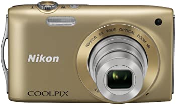 【中古】（人並み外れたに好いたらしい）Nikon デジタル写真機 COOLPIX (クールピクス) S3300 スイートゴールド S3300GL