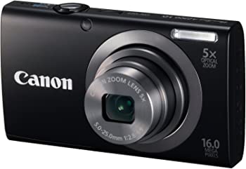 【中古】（非常に良い）Canon デジタルカメラ PowerShot A2300 ブラック 光学5倍ズーム 約1600万画素 PSA2300(BK) 27,293円