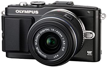 【中古】（非常に良い）OLYMPUS ミラーレス一眼 PEN mini E-PM2 ボディ ブラック E-PM2 BODY BLK