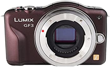 【中古】（非常に良い）Panasonic ミラーレス一眼カメラ LUMIX GF3 ボディ センシュアルブラウン DMC-GF3