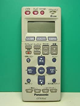 【中古】パナソニック ビデオリモコン EUR7906KJ0